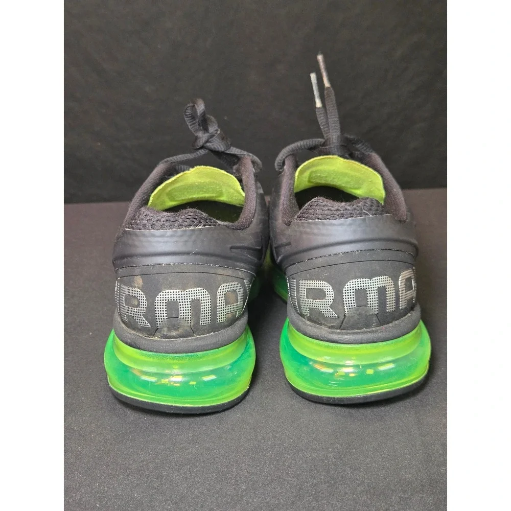 Nike Air Max 2013 Black Electric Green Kids Running‎ Shoes 555426-003 Size 5Y